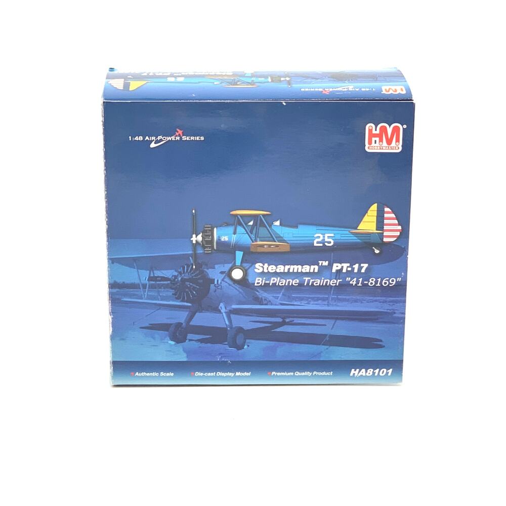 Hobby Master:  HA8101 Stearman PT17 BiPlane Trainer